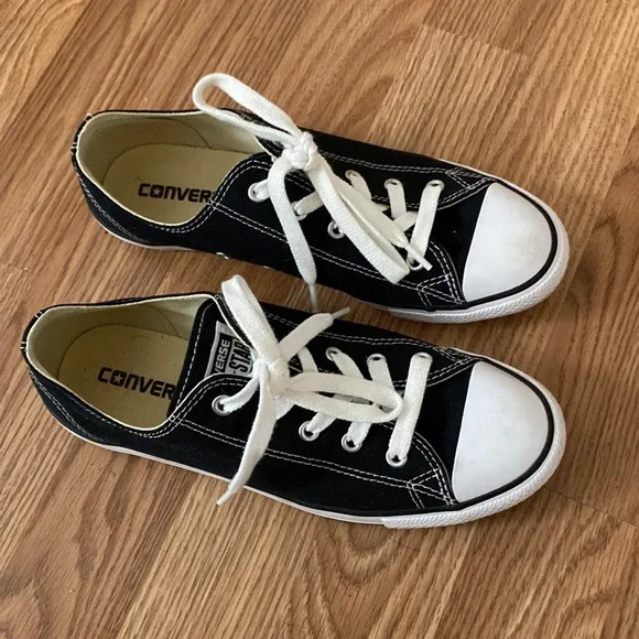 Black Converse Shoes - Picture 1 of 3